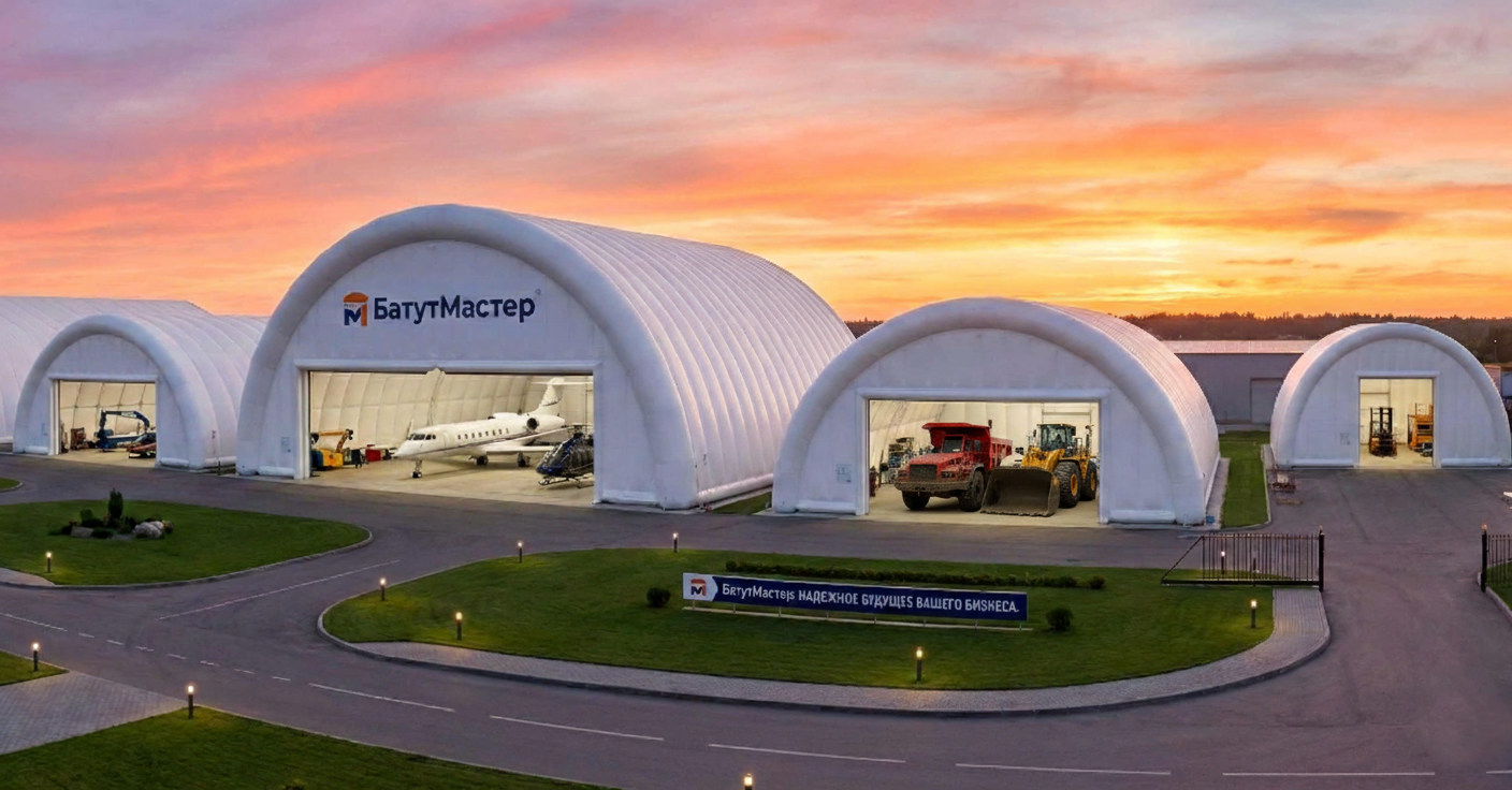 Различные виды техники для хранения в пневмоангарах