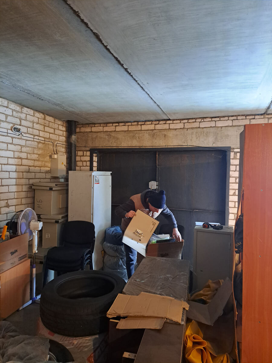 Гараж 37 м² в Минске — состояние до обустройства (фото 3)