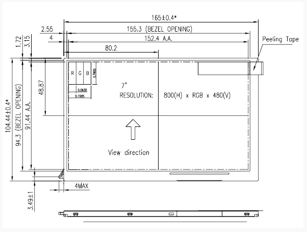 FG0700K5DSSWBG01 размер