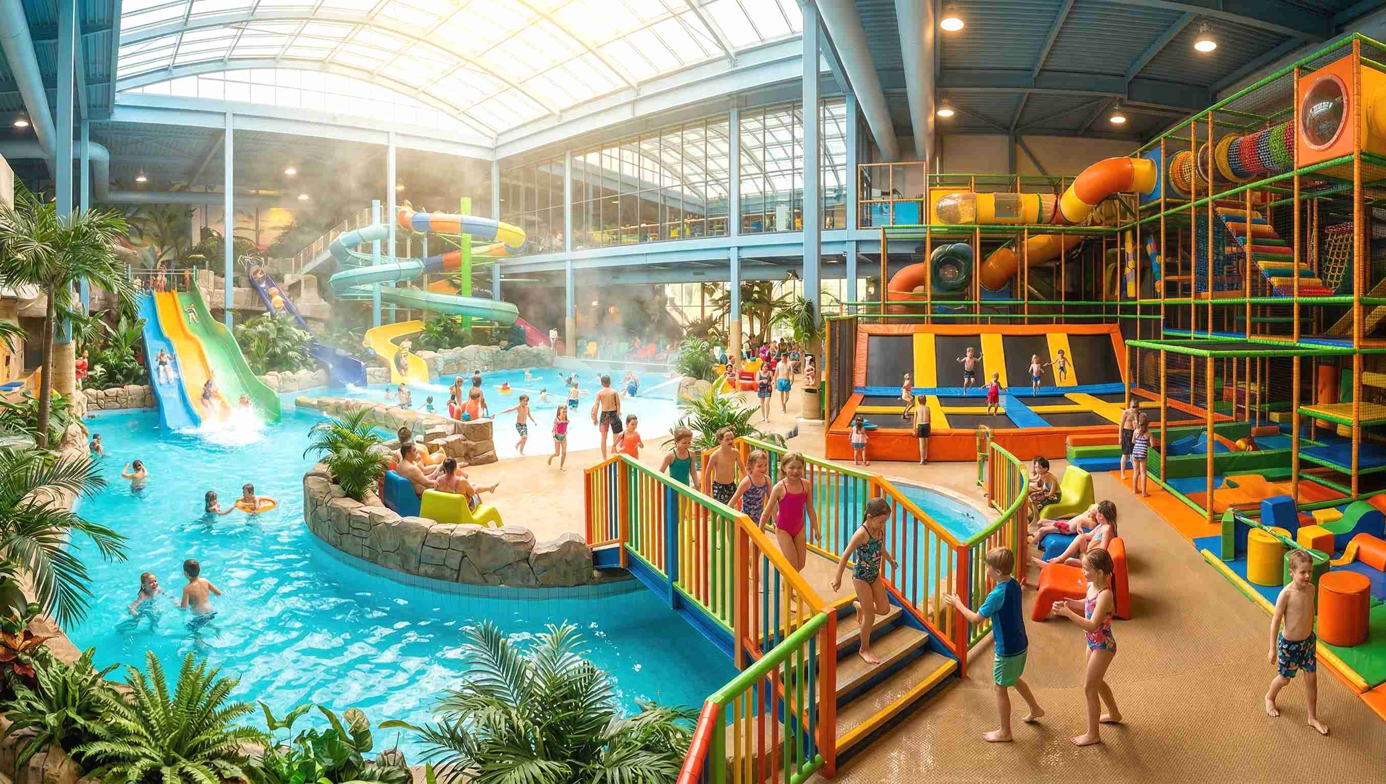 Слияние форматов: аквапарк и игровая зона