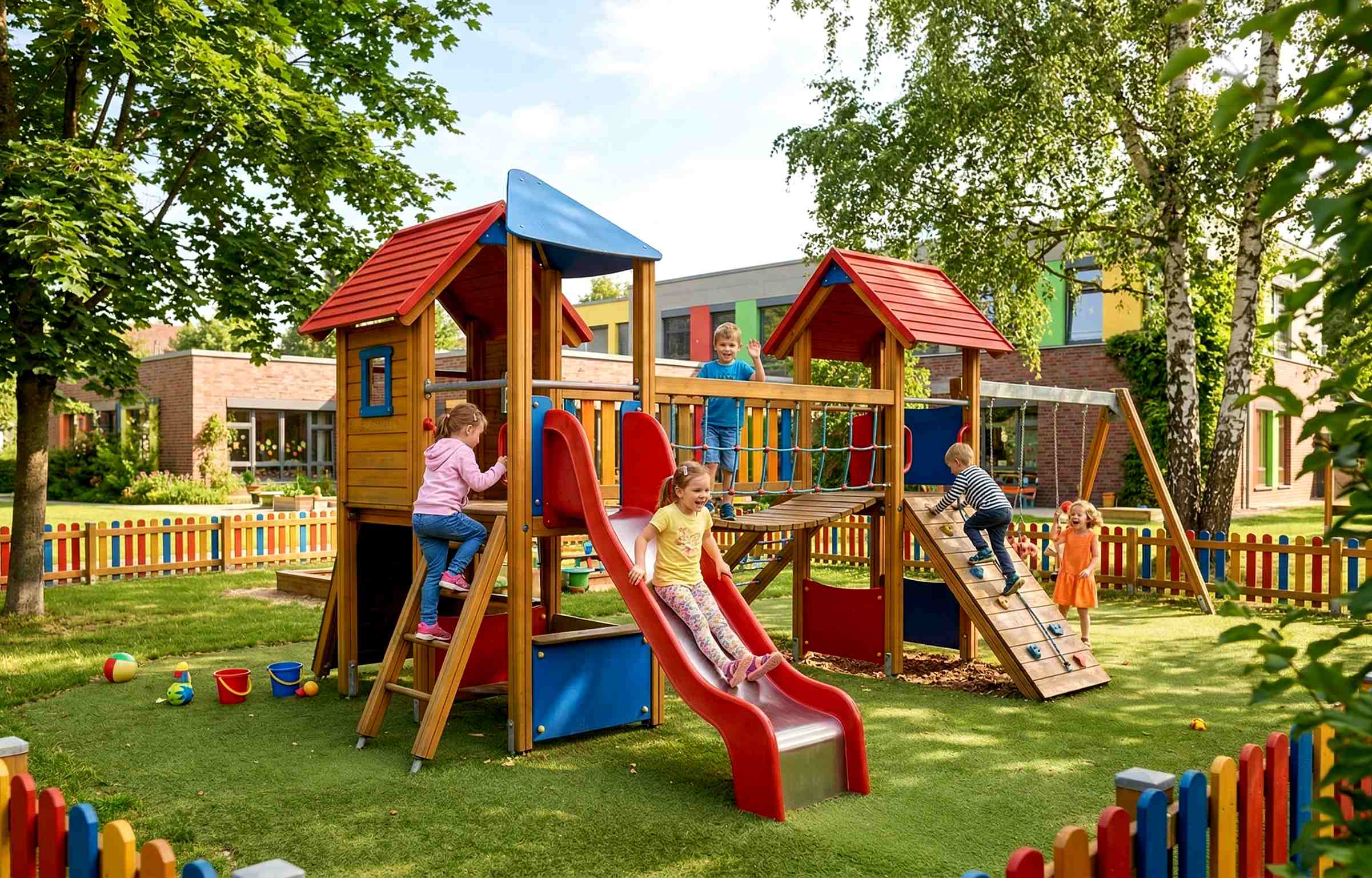 Детские площадки для ДОУ