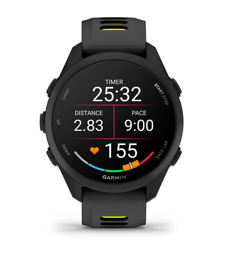 Умные часы Garmin Forerunner 170 Black: ТЕМП, ДИСТАНЦИЯ И ПУЛЬС
