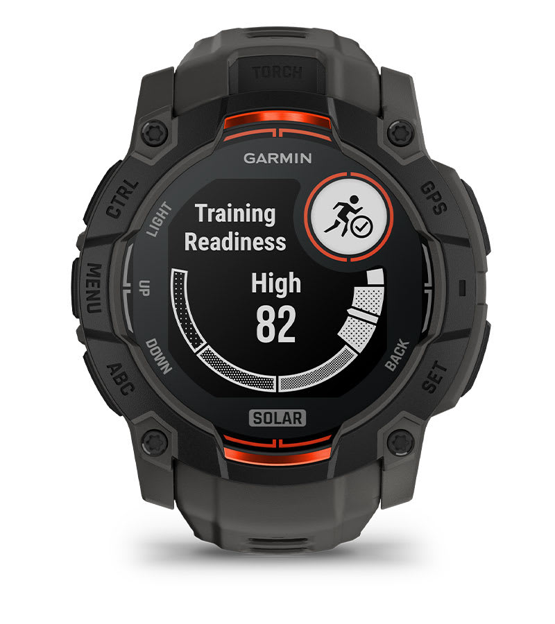 Умные часы Garmin Instinct 3 Solar 50 mm Black with Charcoal Band: МОНИТОРИНГ ЗДОРОВЬЯ И САМОЧУВСТВИЯ 24/7