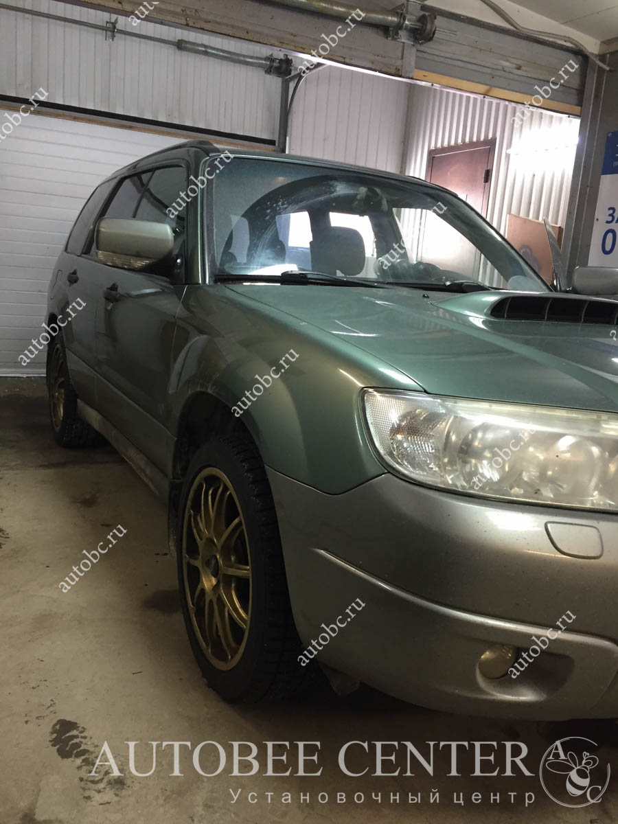 Subaru Forester (блокиратор Дракон на КПП)