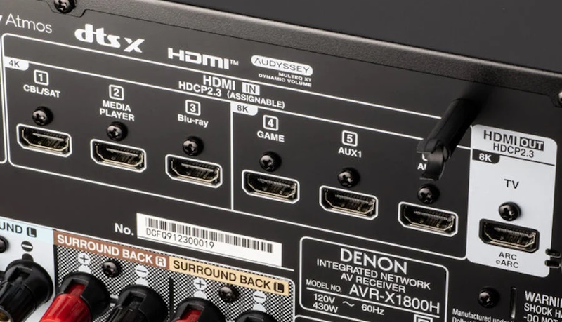 АВ ресивер DENON AVR-X1800H