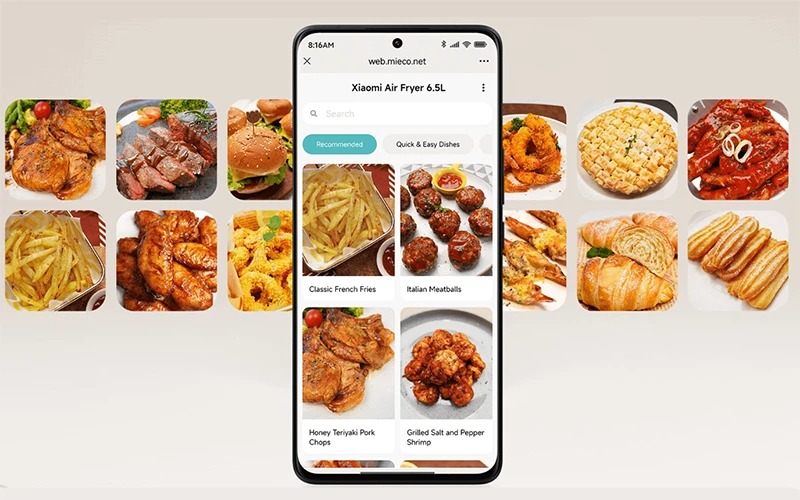 Аэрогриль Xiaomi Mijia Smart Air Fryer 6.5L (MAF-W6501)-описание-6 Аэрогриль Xiaomi Mijia Smart Air Fryer 6.5L (MAF-W6501)-описание-6.jpg