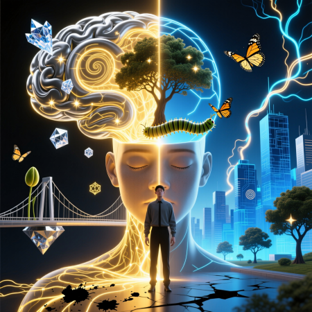 <img src="visualization-imagination-reality-creation.jpg" alt="Visualization creating reality: mind power and imagination manifesting into physical world">