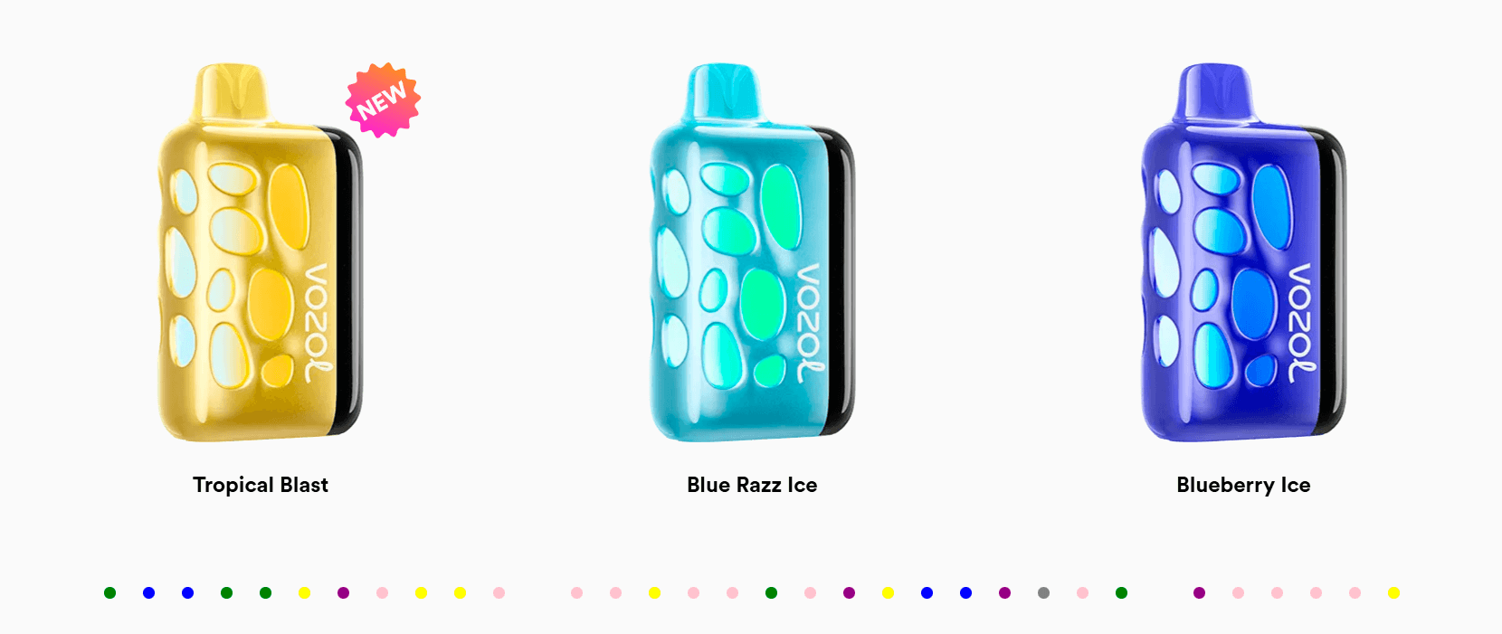 Вкусы Vozol RAVE 40000