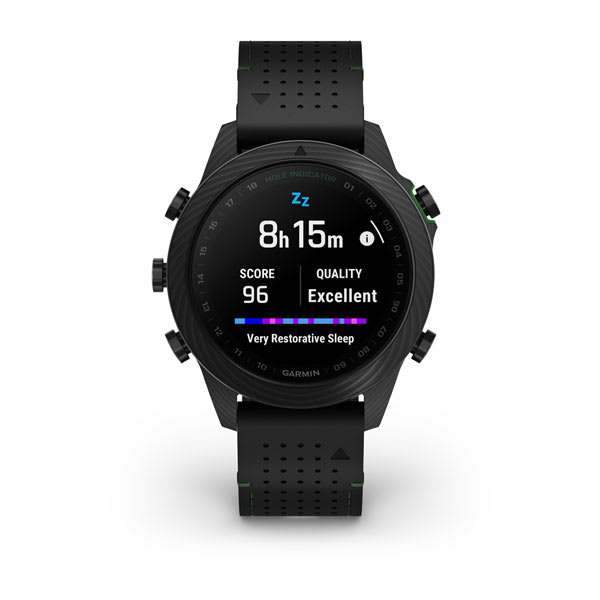 Умные часы Garmin Marq Golfer (Gen 2) - Carbon Edition, официальный ракурс 10