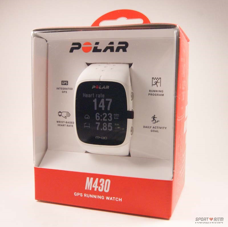 Polar M430 белого цвета в коробке