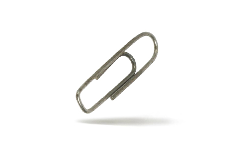 Никелированные скрепки