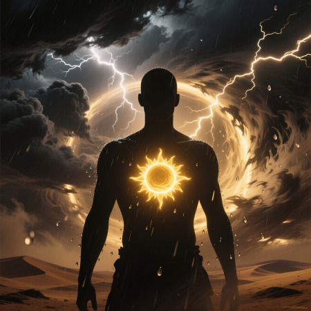 <img src="internal-power-source.jpg" alt="Glowing internal source of power protecting a human from external chaos">