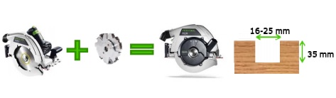 Дисковая пила FESTOOL HK 85 EB-Plus-FS (Фестул HK 85)