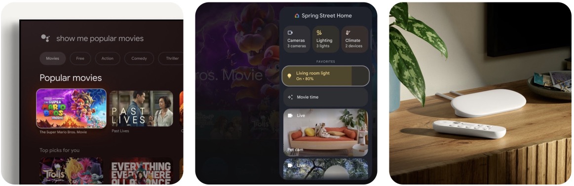 купить ТВ-приставка Google TV Streamer 4K 32 ГБ Бежевый | Porcelain купить ТВ-приставка Google TV Streamer 4K 32 ГБ Бежевый | Porcelain