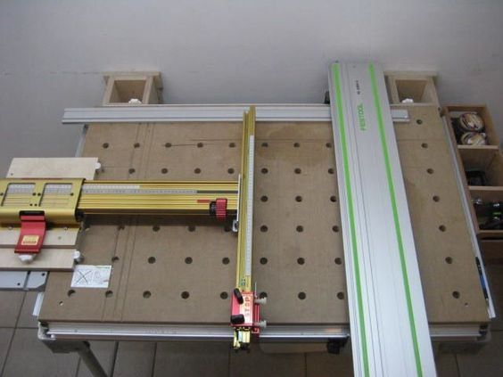 Позиционер INCRA отлично совмещается со столом Festool MFT 3: