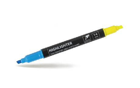 Двусторонние текстовыделители