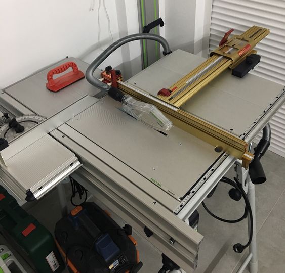 Позиционер INCRA отлично совмещается и со системой Festool CMS