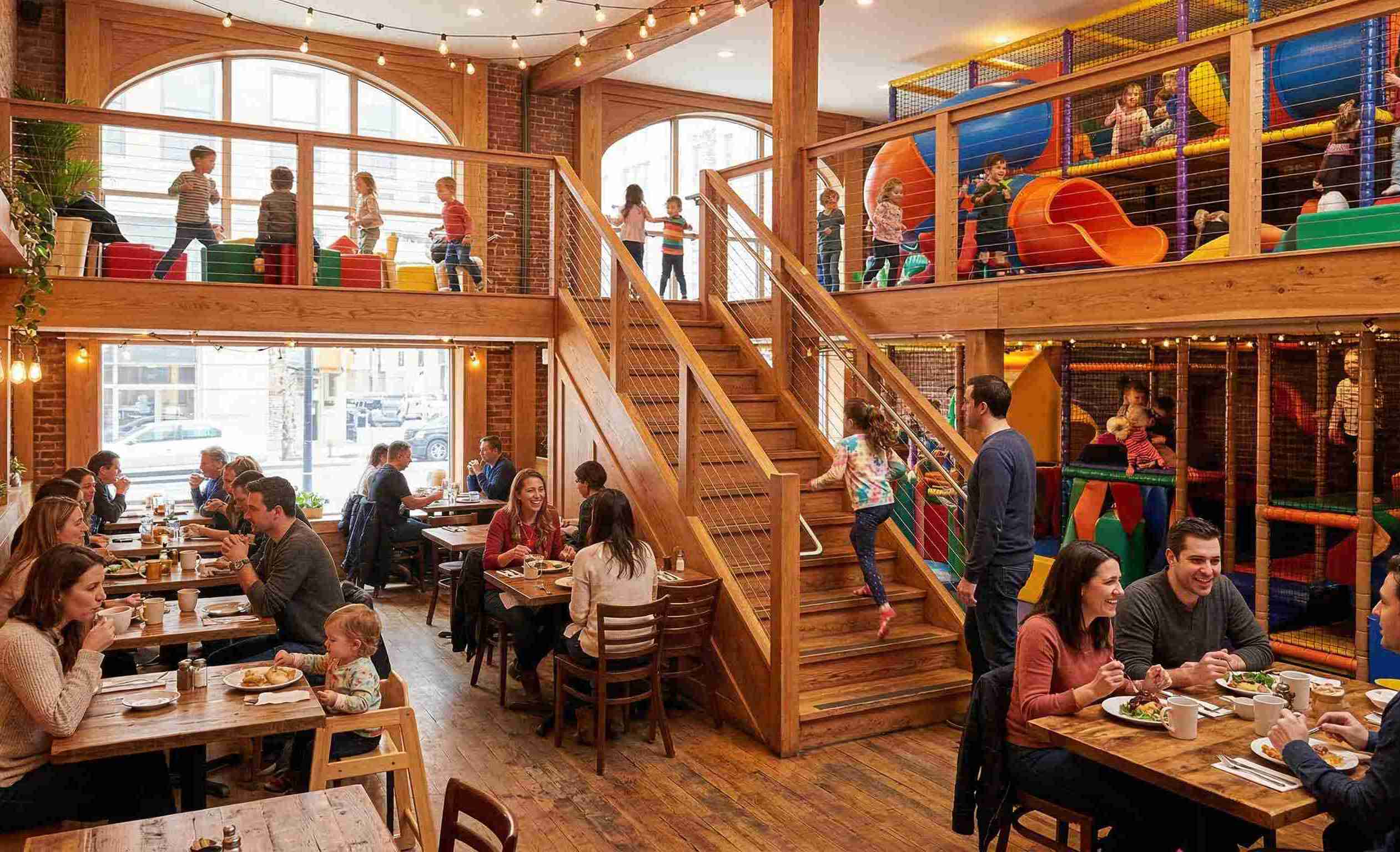 Семейное кафе с игровой зоной