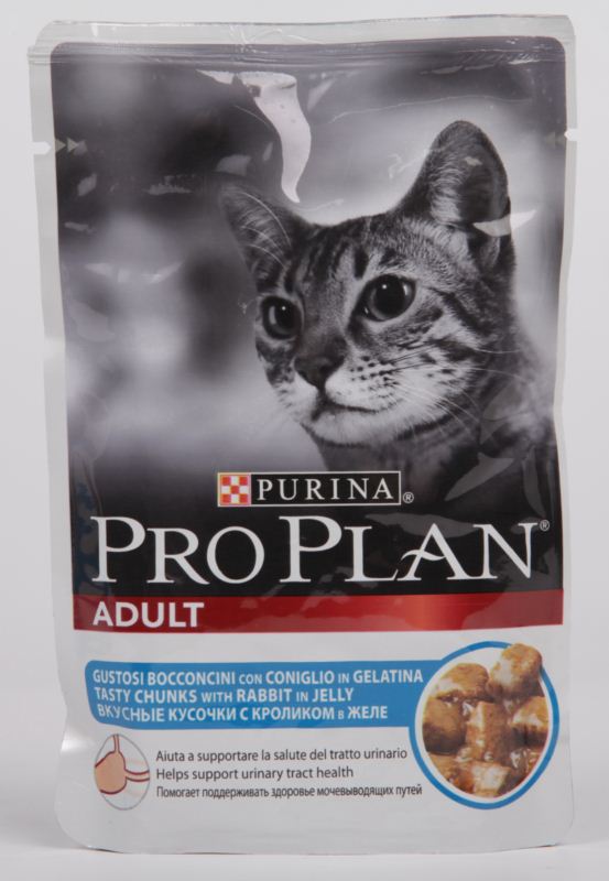 Pro Plan Adult Кусочки в Желе с Кроликом для Кошек