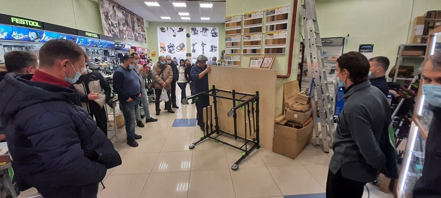 Раскроечный стол - верстак на колесах STM 1800 FESTOOL