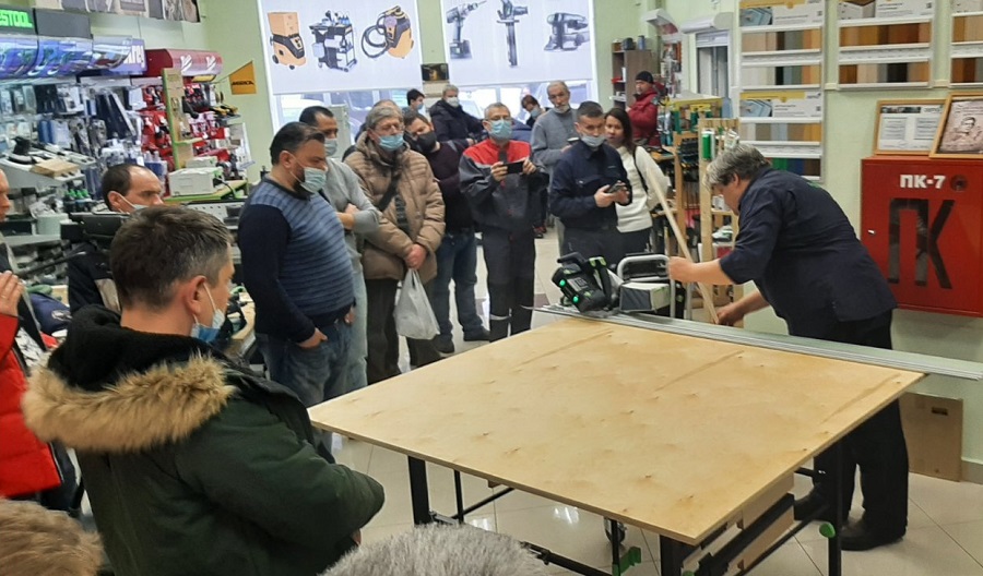 Раскроечный стол - верстак на колесах STM 1800 FESTOOL