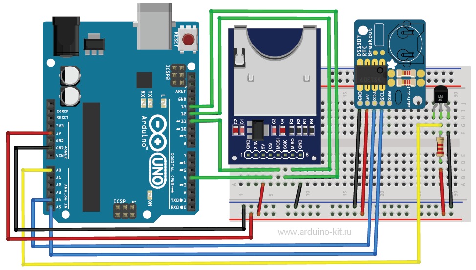Arduino проект 27: SD-карта. Чтение и запись данных