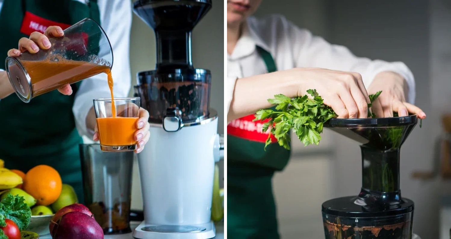 Преимущества шнековых соковыжималок