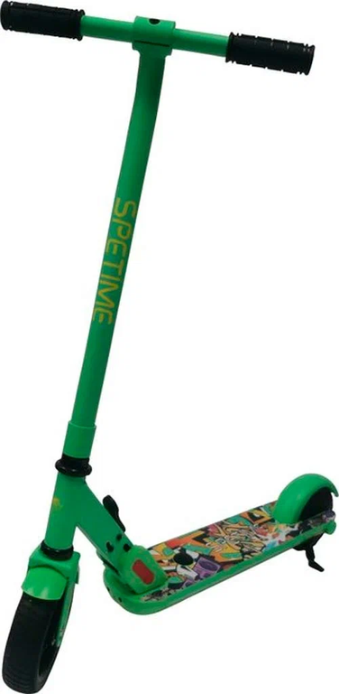 Детский электросамокат Spetime Electric Kickscooter E10-зеленый-1.jpg