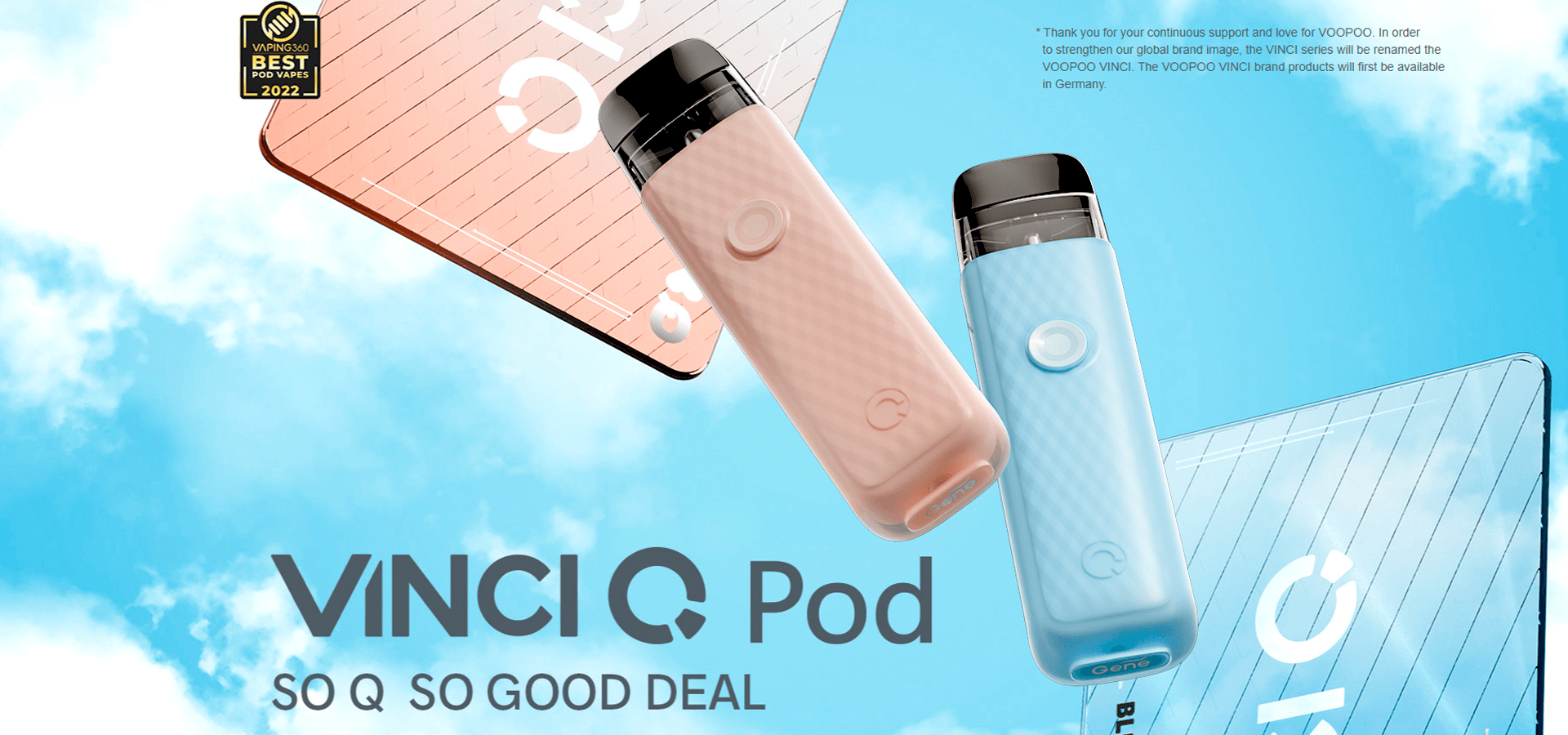 Voopoo Vinci Q Pod Kit Voopoo Vinci Q Pod Kit