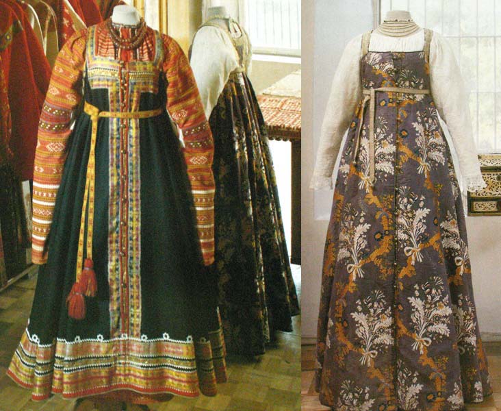 Русский народный женский сарафан: исторический костюм и современный сценический образ