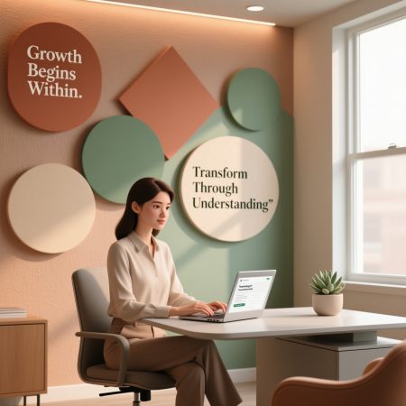 <img src="young-psychologist-workspace-2026.jpg" alt="Professional young psychologist's modern office workspace with warm lighting and motivational growth mindset design for 2026">