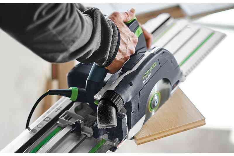 торцевая пила Festool HK 55 - эффективнее гипоидной