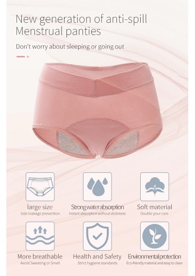 Menstrual panties Pretty Lily бельё для цикла  нового поколения