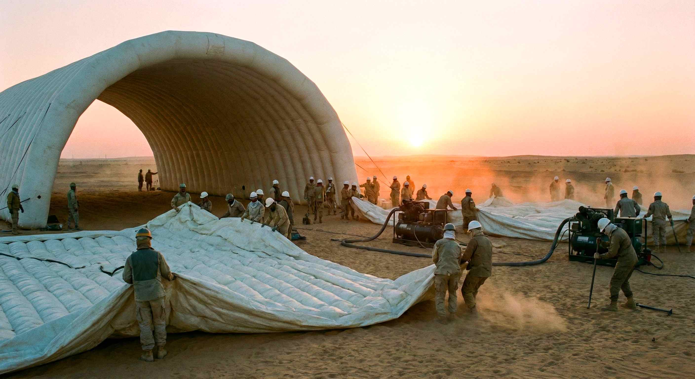 Монтаж в экстремальных условиях