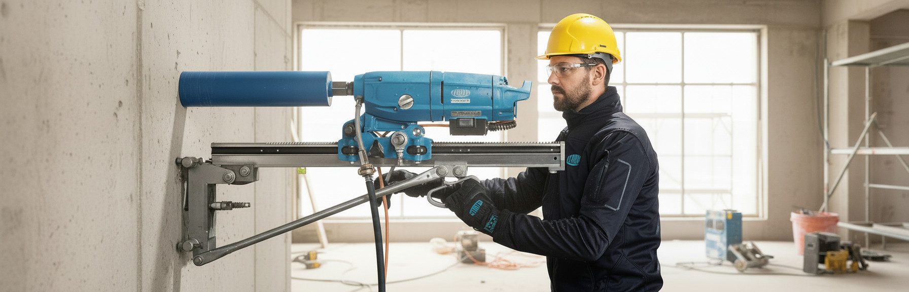 установка алмазного бурения бетона железобетона