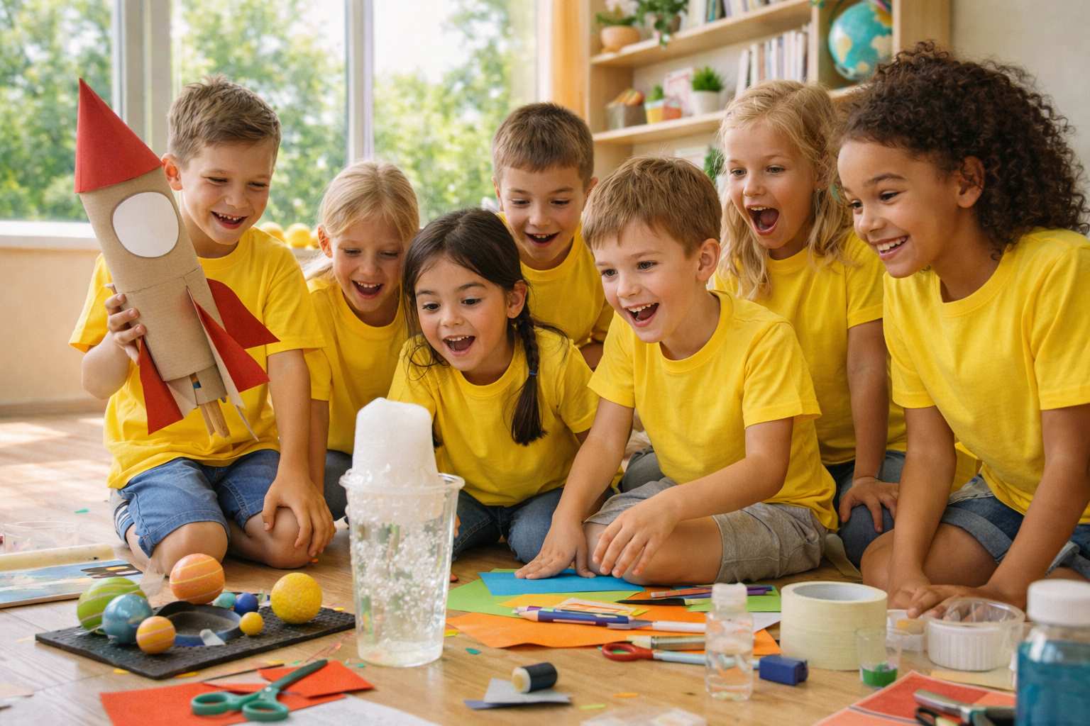 Летний мини-лагерь в детском клубе