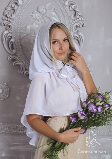 Платки для венчания на голову в церкви: своими руками, донской платок