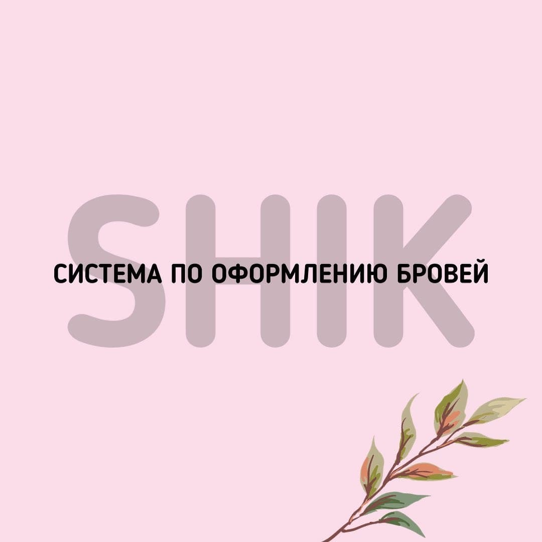 СИСТЕМА ПО ОФОРМЛЕНИЮ БРОВЕЙ SHIK