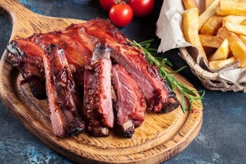 Жаркое из говяжьих ребрышек су-вид