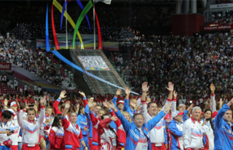 Поздравляем российских спортсменов с победами на Универсиаде в Казани!