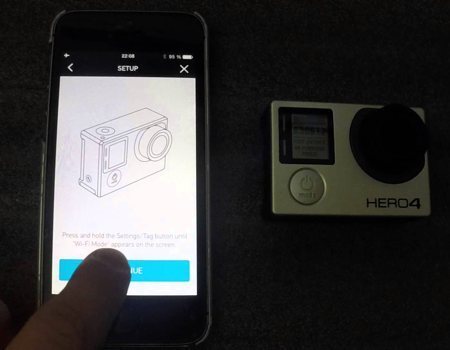 Проблемы при подключении камеры HERO4 к GoPro App Проблемы при подключении камеры HERO4 к GoPro App