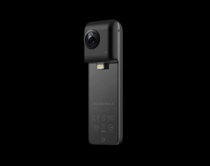 Insta360 Nano S Black - лучшая камера для съемки 360 градусов