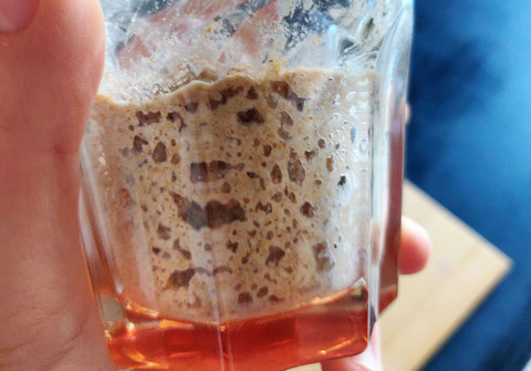 Закваска по-быстрому  (с фруктами)