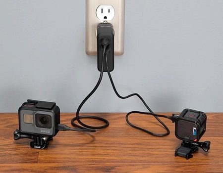 Как заряжать вашу экшн-камеру HERO5 Session Как заряжать вашу экшн-камеру HERO5 Session