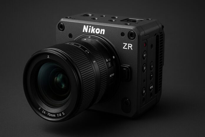 Nikon ZR. Первая кинокамера Nikon Nikon ZR. Первая кинокамера Nikon