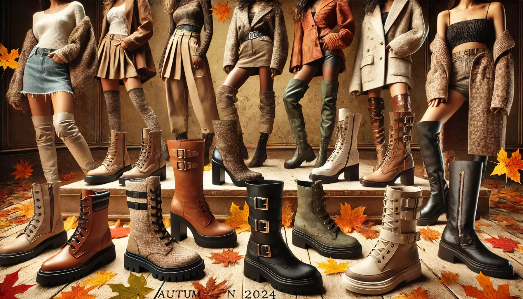 Модные женские ботинки на осень 2024