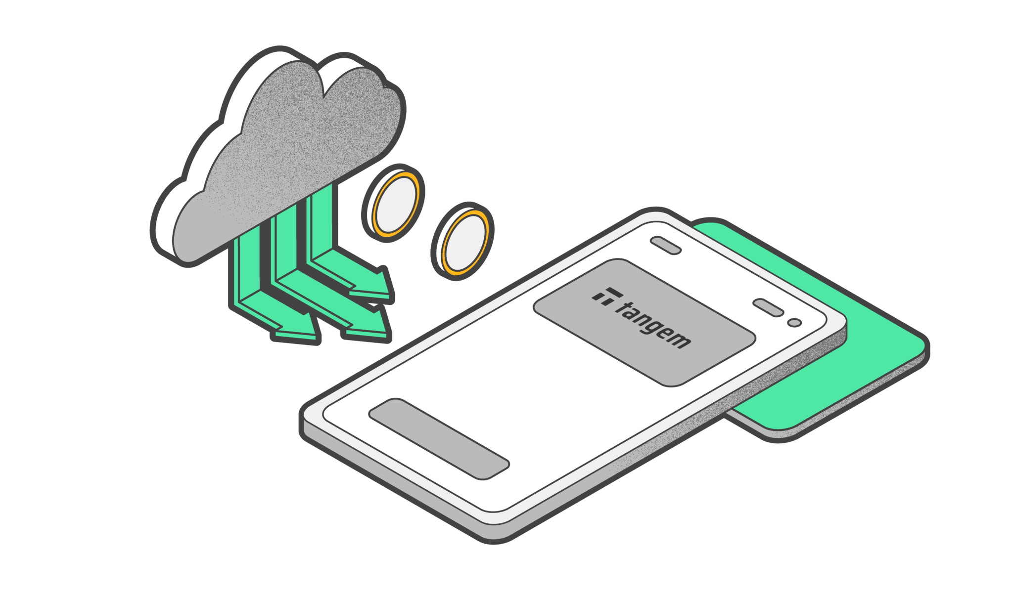 Как получать криптовалюту на Tangem Wallet