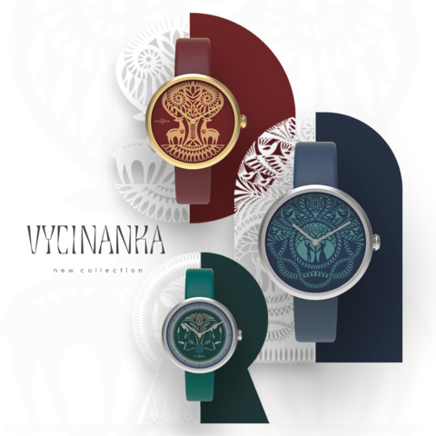 New collection VYCINANKA in cooperation with the Belarusian artist Elizaveta Chervontseva