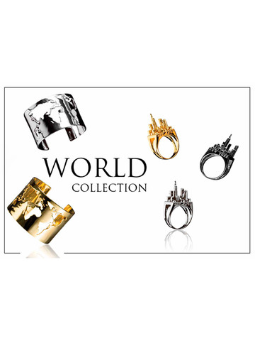 Путешествия украшений  World Collection oт Artelier MX по всей планете