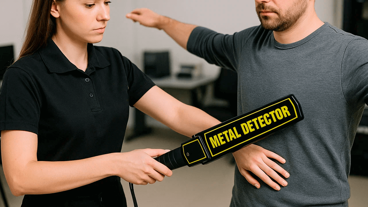 Как пользоваться ручным металлодетектором?
